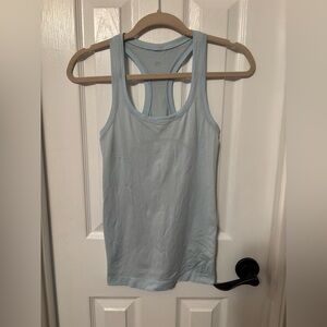 Lululemon Swiftly Tech Racerback Aquamarine size 2